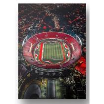 Quadro Placa Aluminio 20x28 Tricolor SPFC Estadio Do Morumbi