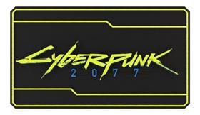Quadro Placa Cyberpunk 2077 Em Relevo 29 cm