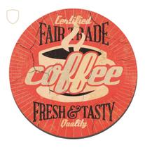 Quadro Placa De Decoração Cantinho Do Café Coffee Vermelha Quadro Placa De Decoração Cantinho Do Café Coffee Vermelha