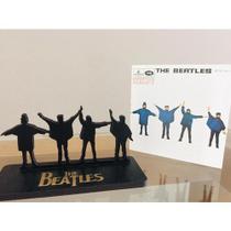 Quadro Placa Decorativa Beatles Help - Art Studio Design