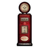 Quadro Placa Decorativa Gas Station Bomba De Gasolina Old