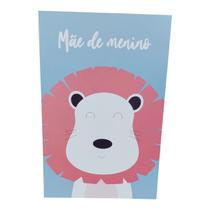 Quadro Placa Decorativa mdf 20x30 maE DE MENINO