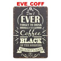 Quadro placa decorativa metal café da manhã cozinha casa Quadro placa decorativa metal café da manhã cozinha casa