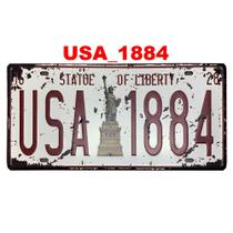 Quadro placa decorativa metal estatua da liberdade new york Quadro placa decorativa metal estatua da liberdade new york