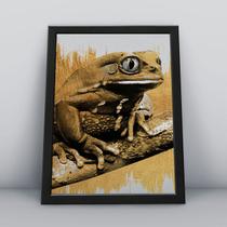 Quadro Placa Decorativa mulher e joias em corrente