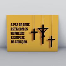 Quadro Placa Decorativa Religião Cristã 068 Religiao-068-M2