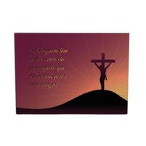 Quadro Placa Decorativa Religião Cristã 069 Religiao-069-M2