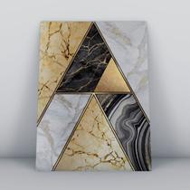 Quadro Placa Decorativa sol, lua, planetas dourados