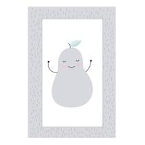 Quadro Placa Infantil Pêra Quadro Placa Infantil Pêra