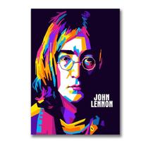 Quadro Placa MDF a4 Decorativo Musica Personalidades 80's