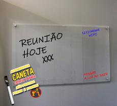 Quadro Planejamento Mensal Planner Diario Tarefas MiniMod04 Acrilico transparente + caneta escreve apaga