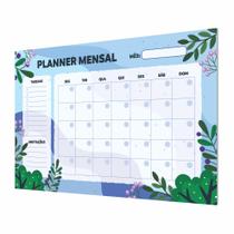 Quadro Planner Estudos Rotina Semanal Parede Decoração 60x40