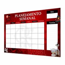Quadro Planner Organizador Semanal Parede Mensal Flamengo Quadro Planner Organizador Semanal Parede Mensal Flamengo