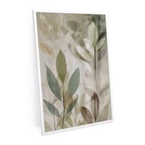 Quadro Plantas Verdes Moldura Com Vidro 90x60 Para Sala - Bimper Quadros Quadro Plantas Verdes Moldura Com Vidro 90x60 Para Sala - Bimper Quadros