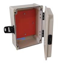 Quadro plastico 200x140x90mm cinza df - ip65