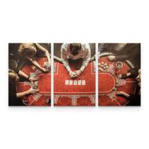 Quadro Poker Quadra de Áses Decorativo Parede