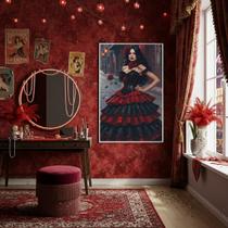 Quadro Pomba Gira Maria Padilha Entidade Espiritual -70X50Cm