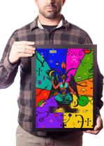 Quadro Pop Arte Bode Baphomet Bafomé Decoração