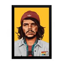 Quadro Pop Arte Che Guevara Revolução Hipster 42x29cm Quadro Pop Arte Che Guevara Revolução Hipster 42x29cm