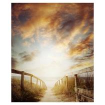 Quadro Pôr-Do-Sol Na Praia