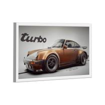 Quadro Porsche Gold 911 Turbo -- BR ARTES