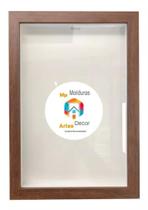 Quadro Porta Retrato 20x30 A4 Moldura Caixa Profundidade de 1,5cm