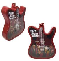 Quadro porta rolha / tampinha de plastico modelo guitarra veneza colors 37,5x30cm - Nova Alianca