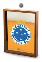 Quadro Porta Rolha Vinho E Tampinha Cruzeiro Time Oficial