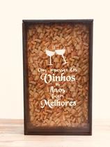 Quadro Porta Rolhas Decorativo