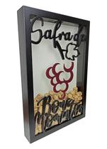 Quadro Porta Rolhas - Safra De Bons Momentos - 250 Rolhas Quadro Porta Rolhas - Safra De Bons Momentos - 250 Rolhas