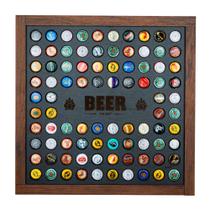 Quadro porta tampinha de garrafa cerveja decoração mdf Quadro porta tampinha de garrafa cerveja decoração mdf