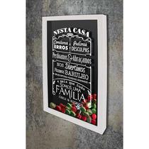 Quadro Porta Tampinhas Nesta Casa - Quadro Novo Quadro Porta Tampinhas Nesta Casa - Quadro Novo