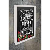 Quadro Porta Tampinhas Nosso Boteco- Quadro Novo Quadro Porta Tampinhas Nosso Boteco- Quadro Novo