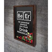 Quadro Porta Tampinhas Tabela Periódica BeEr - Quadro Novo Quadro Porta Tampinhas Tabela Periódica BeEr - Quadro Novo