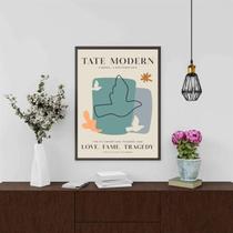 Quadro Poster Arte Picasso - Pássaros 33X24Cm Quadro Poster Arte Picasso - Pássaros 33X24Cm