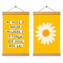 Quadro Poster Banner Decorativo 30x46 cm Suporte de Madeira, Poly Banner Resistente, Pronto para Pendurar, Cores Vivas e Nítidas Quadro Poster Banner Decorativo 30x46 cm Suporte de Madeira, Poly Banner Resistente, Pronto para Pendurar, Cores Vivas e Nítidas
