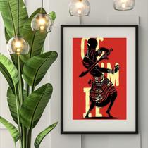 Quadro Poster Candomblé Ogum - 60x48cm Quadro Poster Candomblé Ogum - 60x48cm