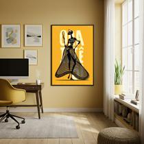 Quadro Poster Candomblé Oxum - 70x50cm