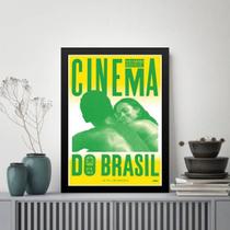 Quadro Poster Cinema Do Brasil 45x34cm - com vidro