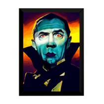 Quadro Poster Decorativo Arte Dracula Bela Lugosi 42x29cm Quadro Poster Decorativo Arte Dracula Bela Lugosi 42x29cm