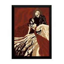 Quadro Poster Decorativo Arte Nosferatu Terror 42x29cm