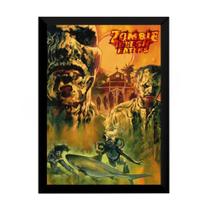 Quadro Poster Decorativo Arte Zombie Flesh Eaters 42x29c Quadro Poster Decorativo Arte Zombie Flesh Eaters 42x29c
