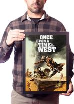 Quadro Poster Era Uma Vez No Oeste Quadro Poster Era Uma Vez No Oeste