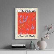 Quadro Poster Flower Market - Provence 24X18Cm