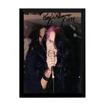 Quadro Poster Goth Rock Rozz Willians Cristian Death 42x29cm