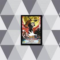 Quadro Poster Naruto 45x34cm - com vidro Quadro Poster Naruto 45x34cm - com vidro