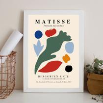 Quadro Poster Papiers Découpés Matisse 24x18cm