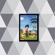 Quadro Poster Patrulha Canina 24x18cm Quadro Poster Patrulha Canina 24x18cm