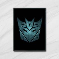 Quadro Poster Transformers 24x18cm - com vidro