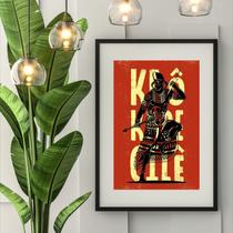 Quadro Poster Xangô - 60x48cm Quadro Poster Xangô - 60x48cm